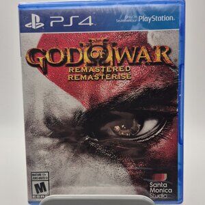 PS4 God Of War Remastered factory sealed